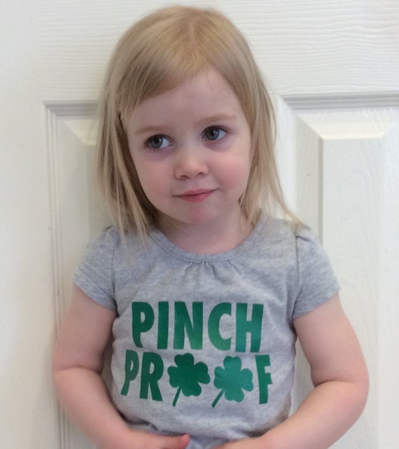 St Patrick's Day Clover Pinch Proof tshirt