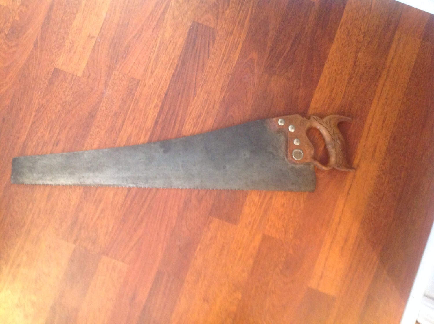 Vintage Keen Kutter Simmons No. 88 Hand Saw/Tool Skew Back 12