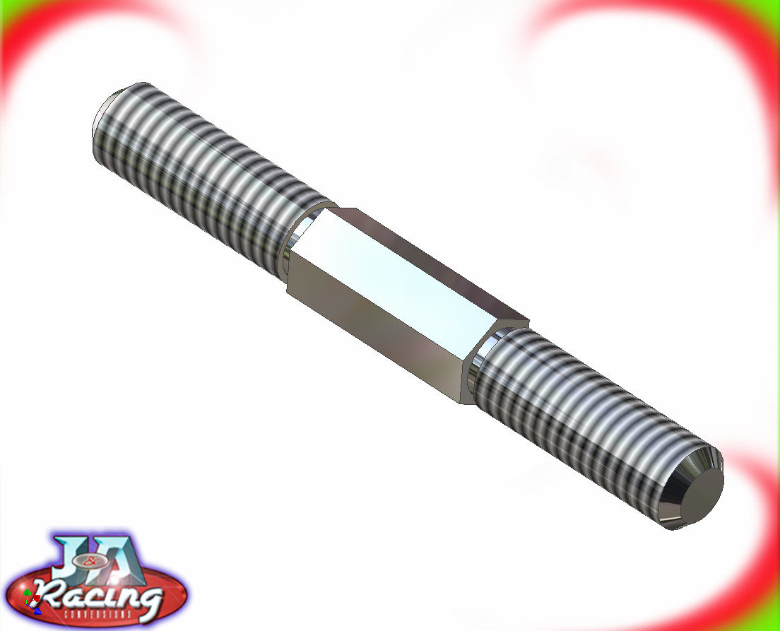 FG 1/5th Turnbuckles 50mm Long Lh & Rh Threaded M6 CNC by JARacing