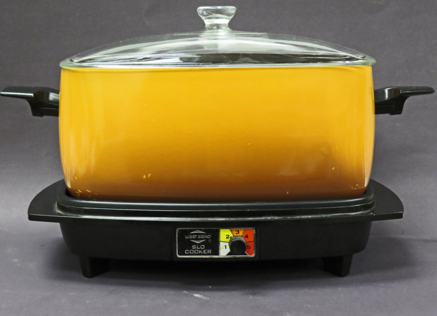 Vintage Ombre West Bend Slow Cooker and Griddle.