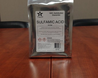 Sulfamic Acid 25 Lb Pack FREE SHIPPING!! 9775