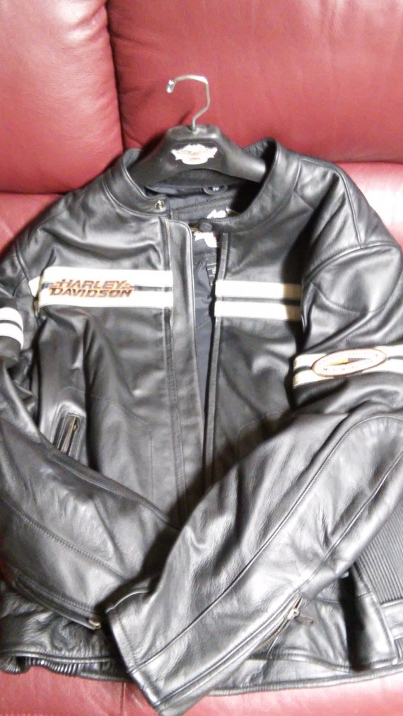Harley Davidson Mens XXL Leather Jacket Free Shipping