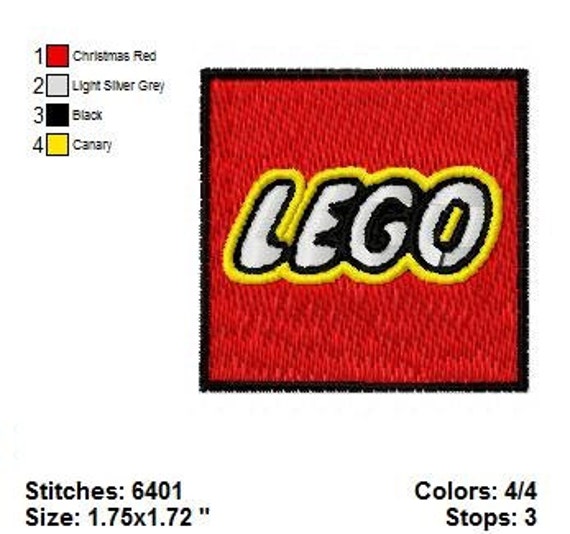 Lego Embroidery Machine Designs Patterns Instant Download