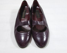 ... NY Shoes | Vintage Shoes Size 8 | Leather Flats Made in Italy | DKNY