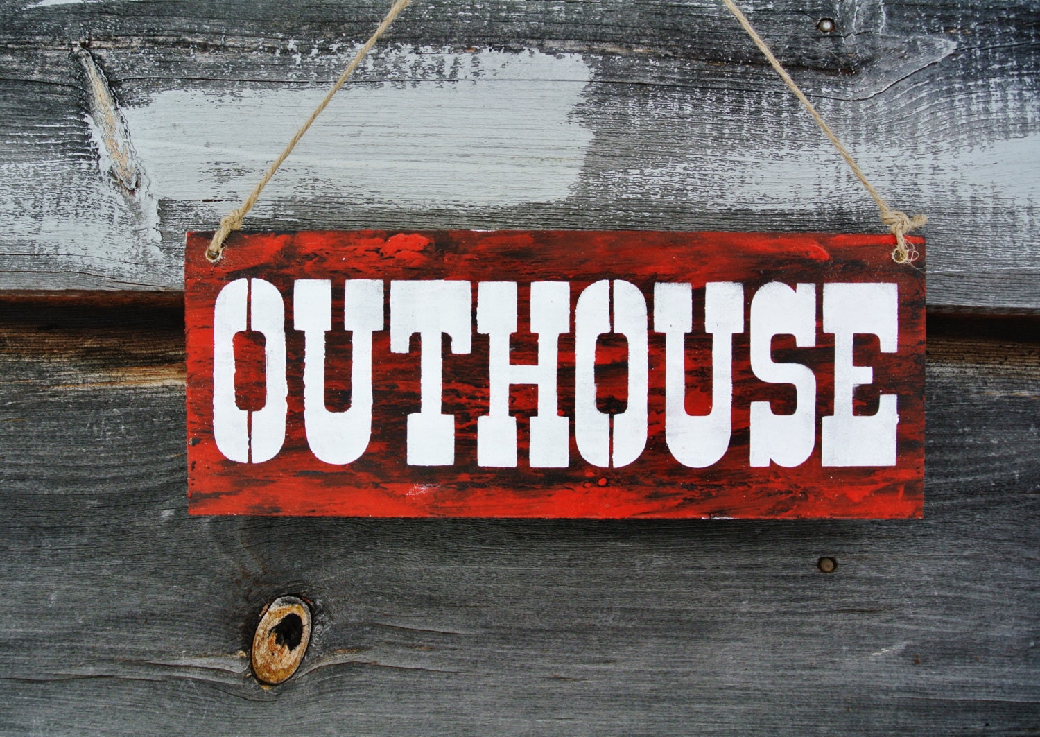 Farm Outhouse Sign Printable