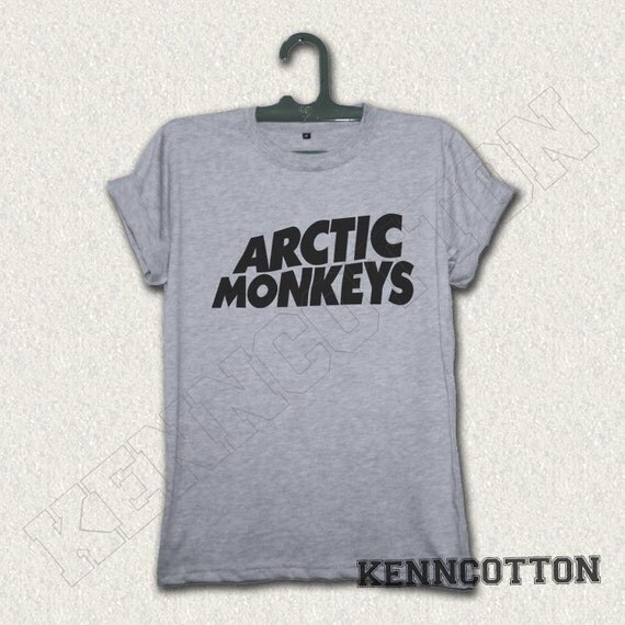 Arctic Monkeys shirt arctic monkeys t-shirt grey by KennCotton