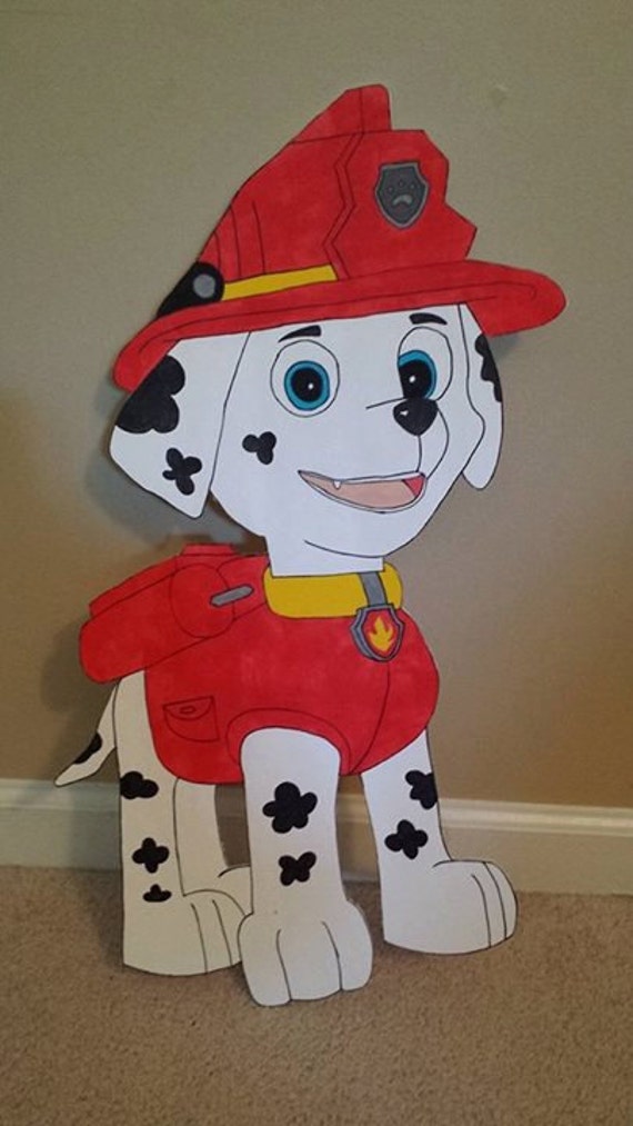 Paw Patrol Cut Outs Chase Marshalskye Rubble By Supercutecutouts 7867