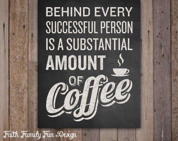 Kaffee zeichen. kaffee dekor. lustige von faithfamilyfundesign