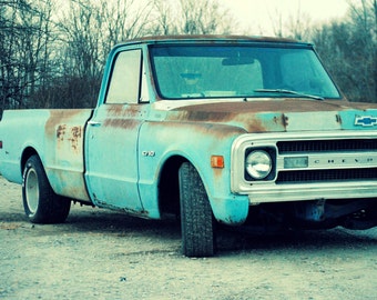 Old chevy truck  Etsy