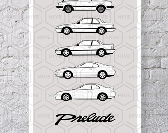 Honda prelude shirt #6