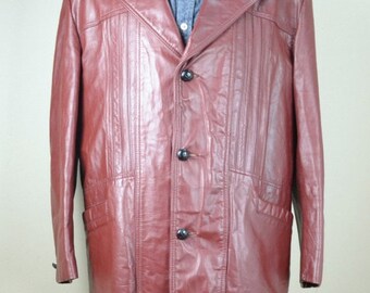 Popular items for man leather jacket on Etsy