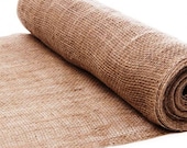 Natural Hessian Burlap Jute Roll Runner 50cms x 10 metres. Create rustic / country weddings, events and parties!