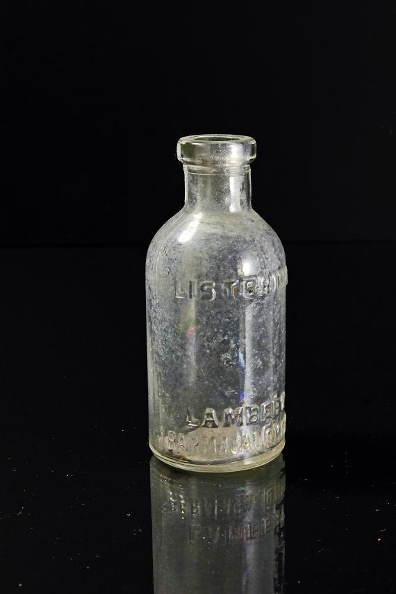 Small Glass Listerine Bottle
