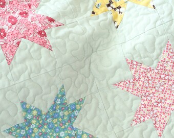 30s Retro Inspired Baby Quilt