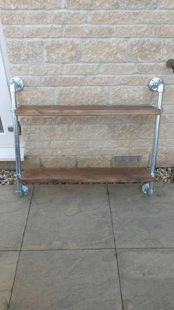 Adjustable Mounted Scaffold Shelf/Shelving by TheUrbanJunkyard