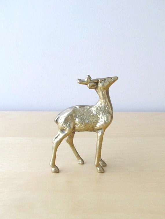 small deer figurine