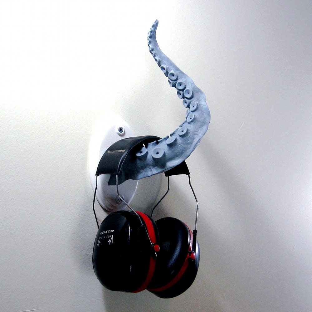 Octopus tentacle wall hook coat hook squid storage hook