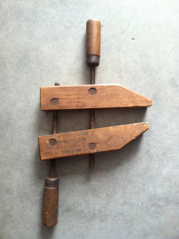 Vintage wood Clamp