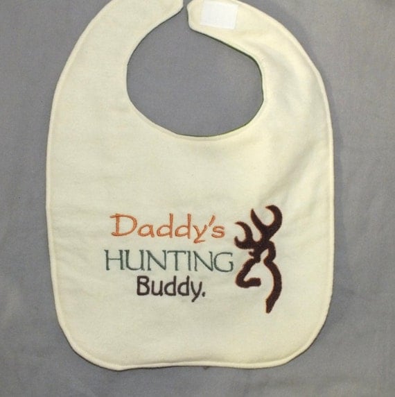 Items similar to Hunting bib baby boy bib camo baby boy bib baby