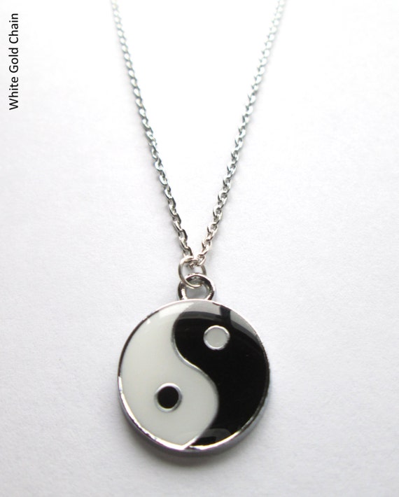 Gold Necklace Yin Yang Images