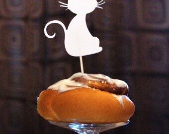 Cat Cupcake Toppers