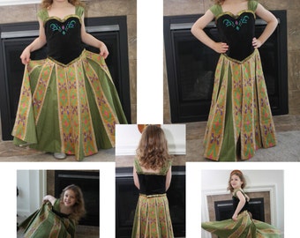 Anna coronation dress frozen image Anna coronation dress frozen image