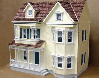 Build DIY Wooden dolls house kitset Plans Wooden modern ...