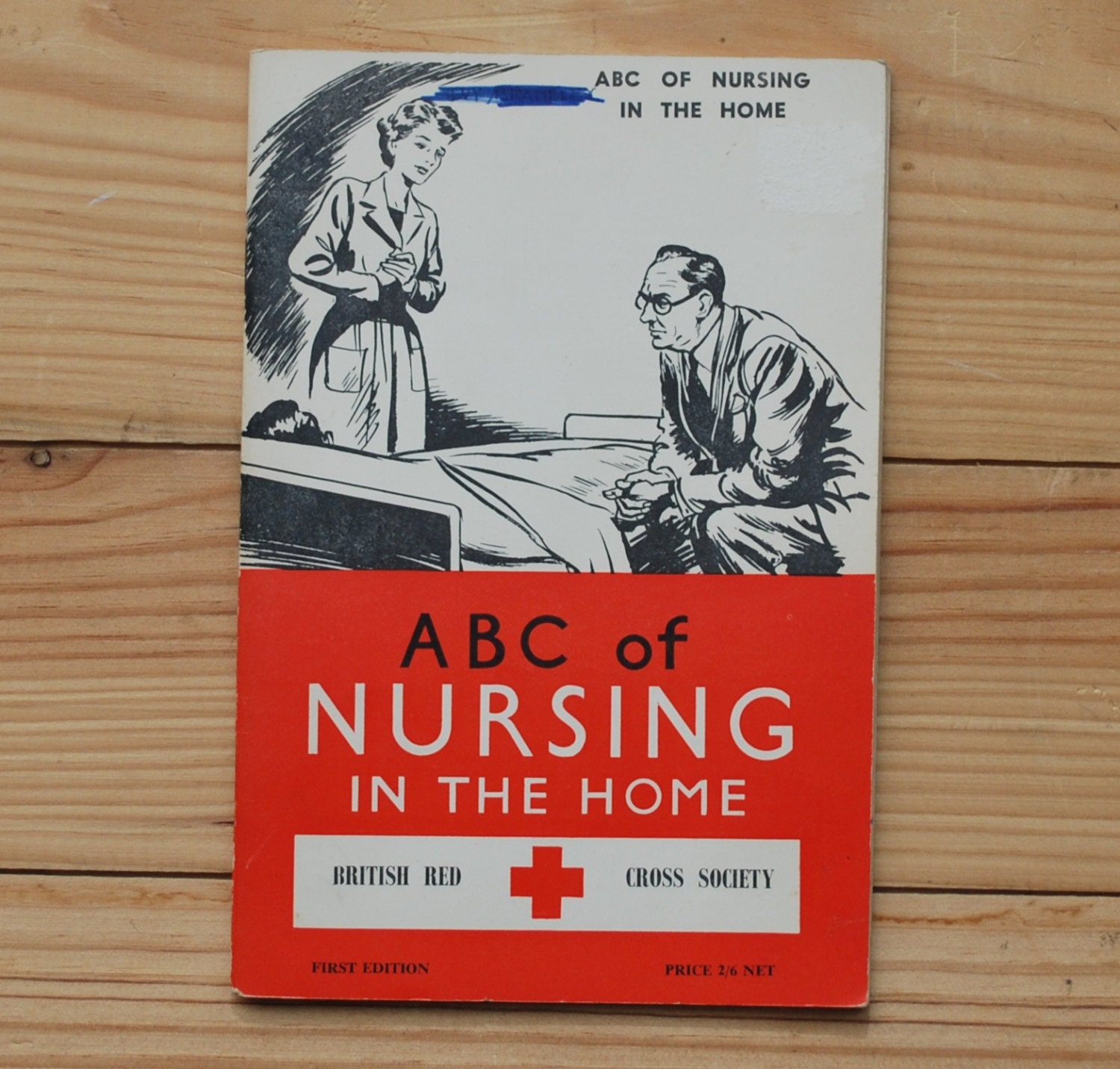 Vintage nursing book ABC of Nursing in the by LostPropertyVintage