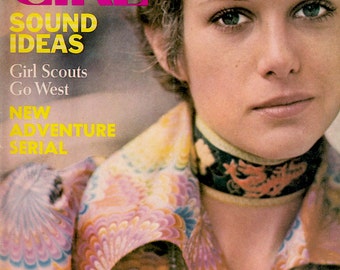 vintage American Girl magazine (October 1970)