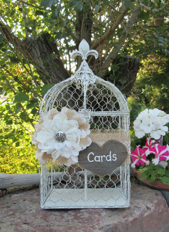 Bird Cage Card Holder Wedding Card Box Wedding Birdcage