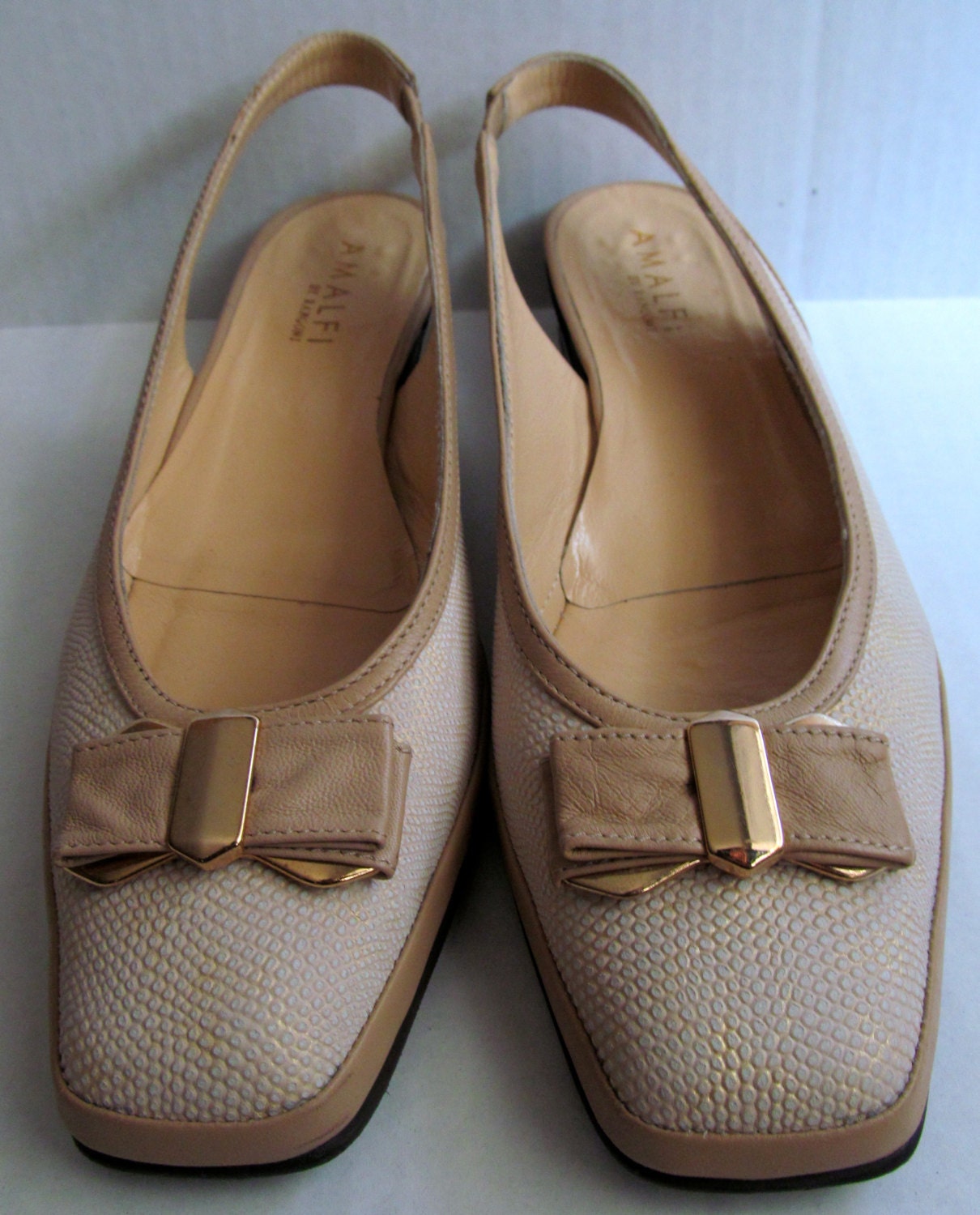 slingback beige