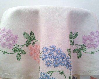 Table cloth, tablecloth, flower tablecloth, floral tablecloth, floral ...