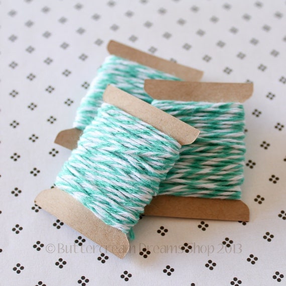 Bakers Twine - Turquoise - Caribbean - 15 Yards Il_570xn