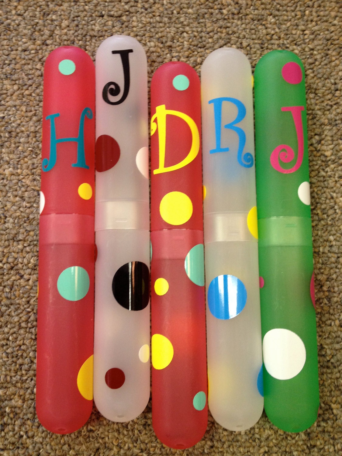 Personalized and Monogrammed Toothbrush Holder