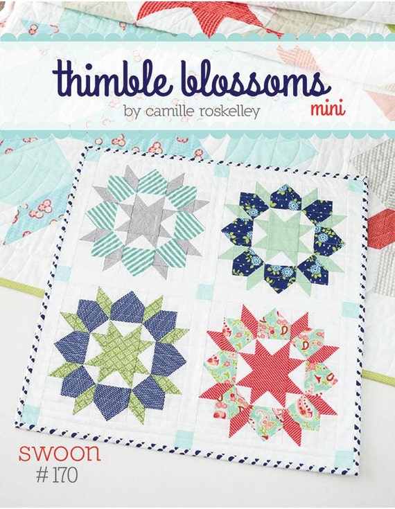 items-similar-to-mini-swoon-quilt-pattern-by-thimble-blossoms-on-etsy