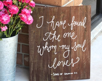 Popular items for bible verse sign on Etsy