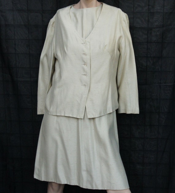 Women's Vintage Dress/Jacket Combo