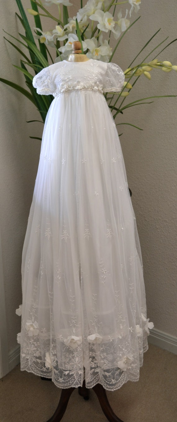 Baptism Gown Christening Gown Dedication Gown Blessing