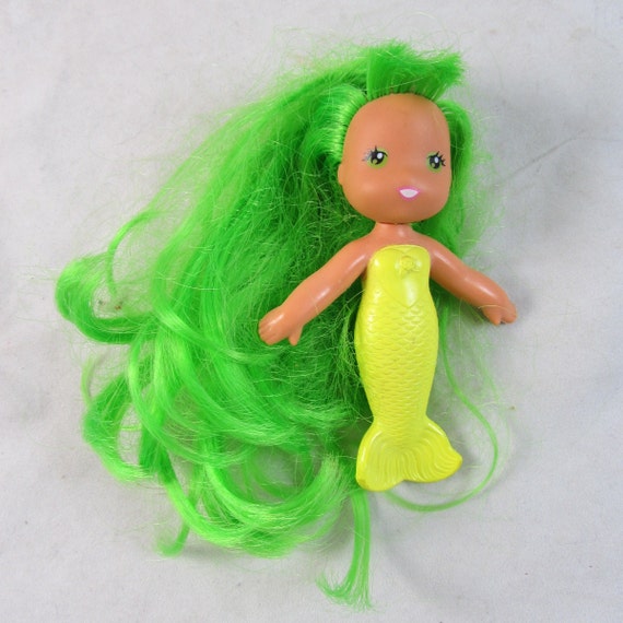 Vintage 1979 Tropigal Sea Wees Mermaid Doll Kenner Bath Toy