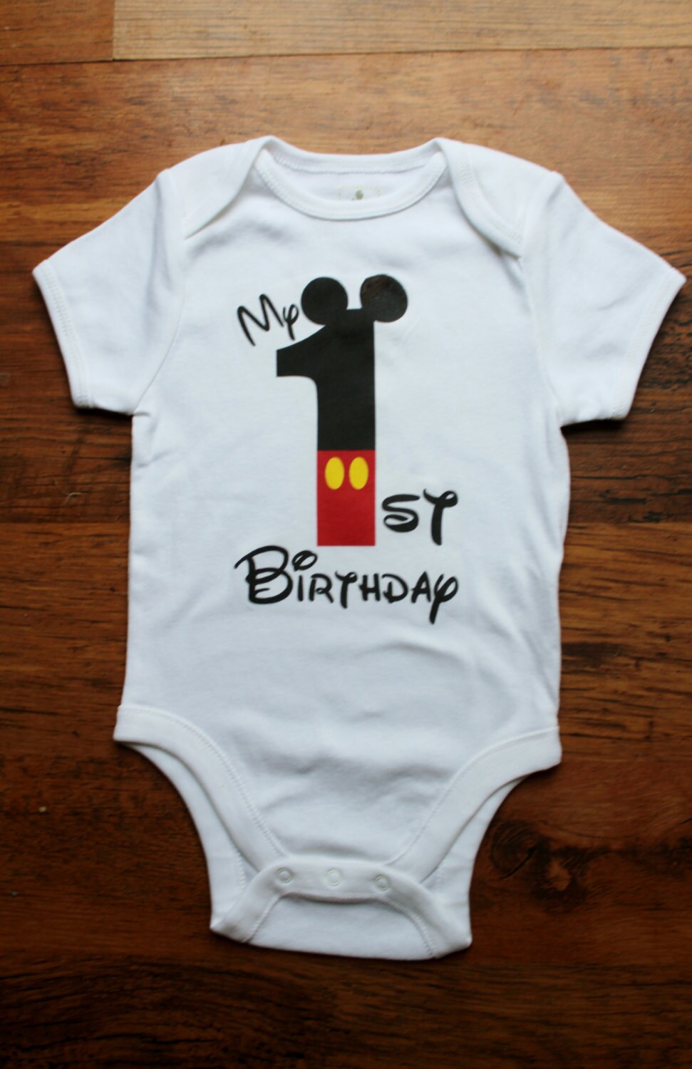 Download My First Birthday Mickey theme by ButtonsandBottoms on Etsy