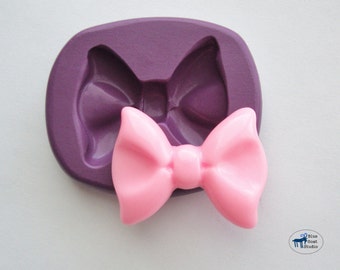 Bow Mold/Mould - Ribbon Mold - Silicone Molds - Polymer Clay Resin Fondant