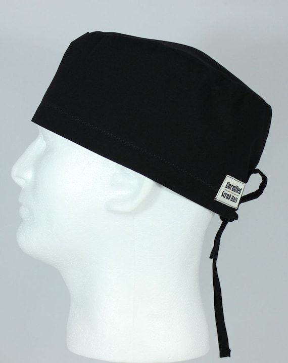 Surgical Perfect Fit Scrub Hat for Men by UnruffledScrubHats