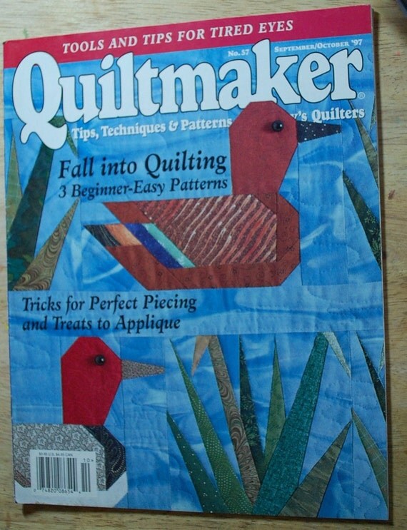 Quiltmaker Magazine September/October 1997 by SewWhateverAndGifts