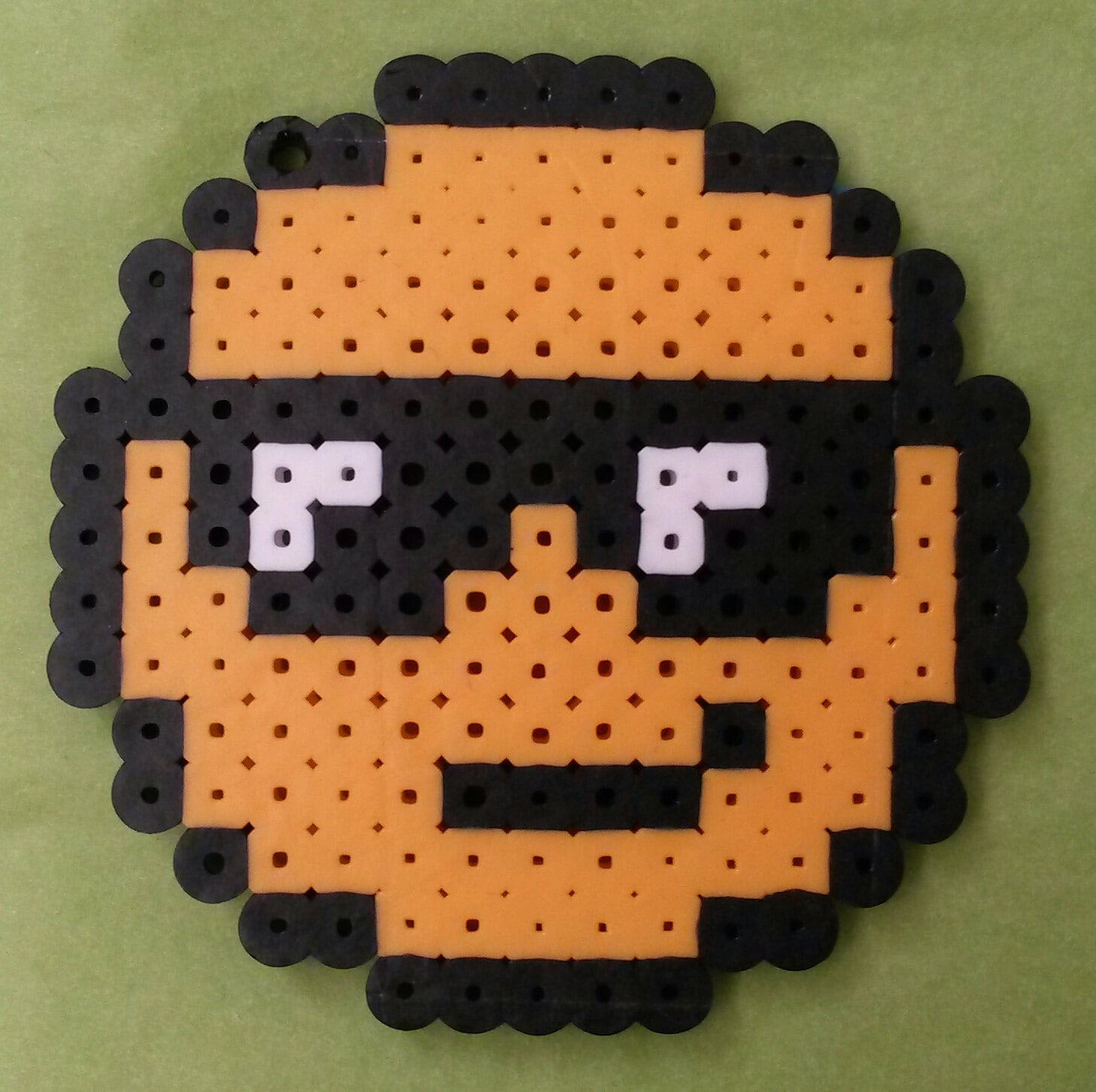 Items similar to Perler Bead Sunglasses Emoji on Etsy