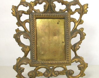 Popular items for gold gilded frame on Etsy