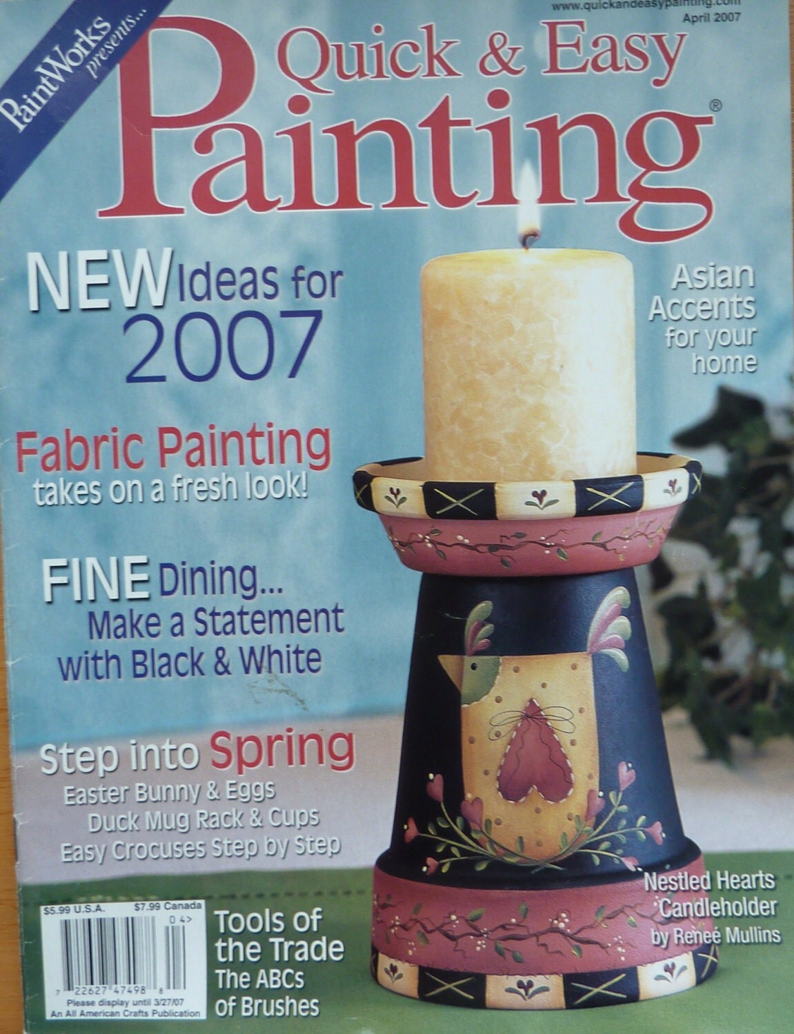 PaintWorks Quick & Easy Painting Magazine / April 2007