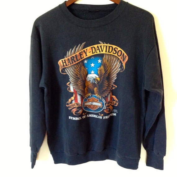 black harley davidson sweatshirt