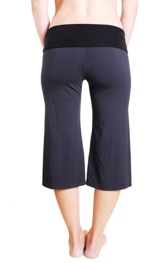 Yoga Pants Size Large Caprilength Yoga and Lounge by MatterYoga