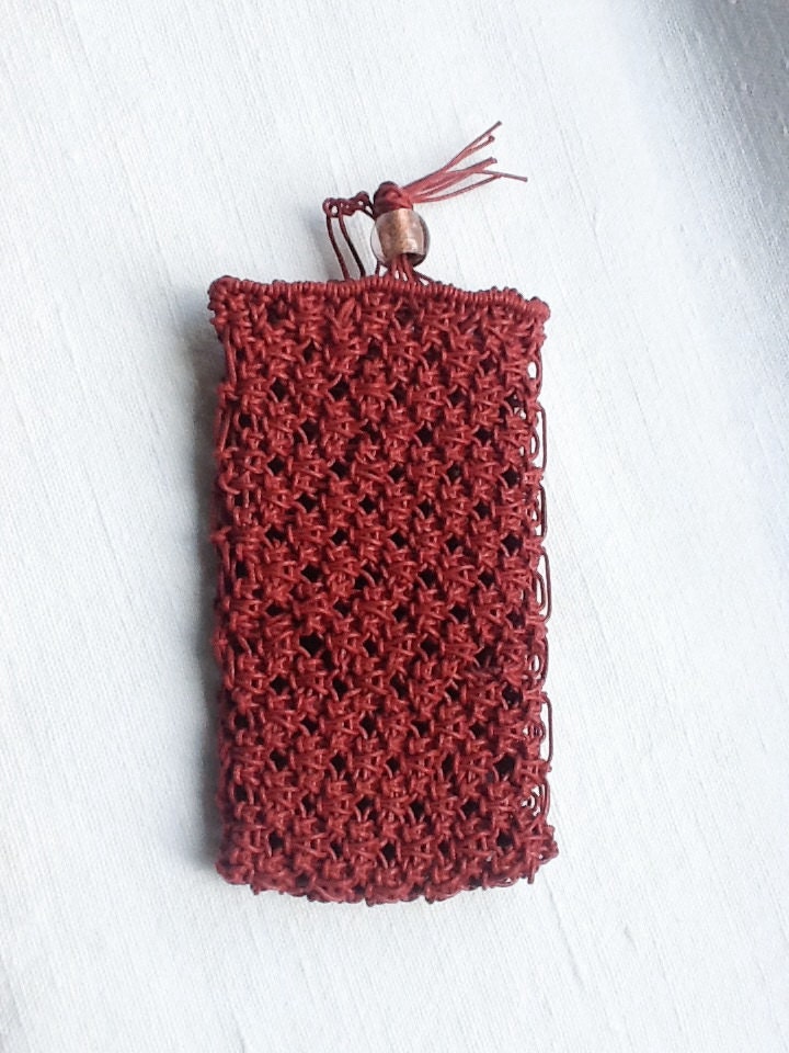 macrame mobile pouch price