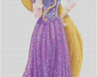 Counted Cross Stitch pattern or kit Ice Queen Elsa Princess